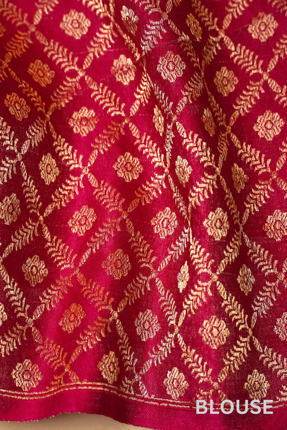 Vantara | Handwoven Blue Banarasi Katan  Soft Silk Saree