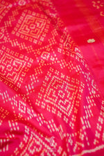 Handwoven Pink Banarasi Katan Silk Saree