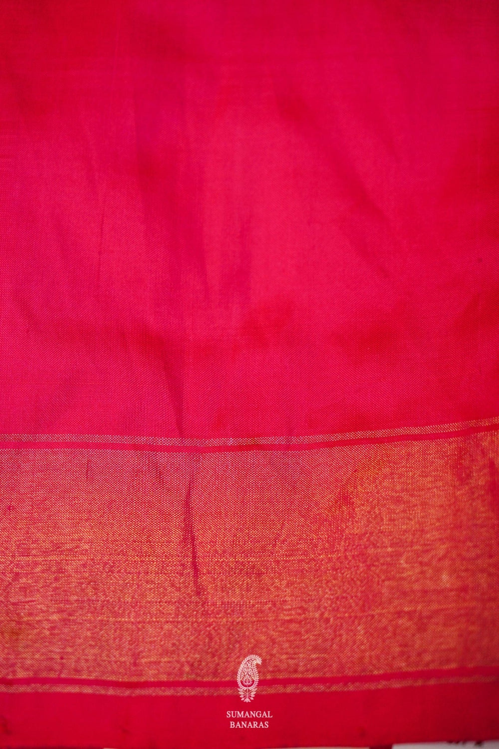 Handwoven Pink Banarasi Katan Silk Saree