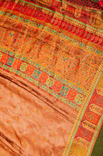 Banarasi Copper Brown Blended Mashroom Silk Saree