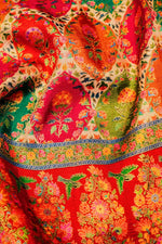 Banarasi Multi Color Blended Moonga Silk Saree