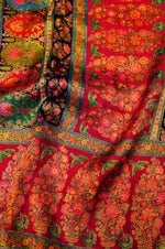 Banarasi Multi Color Blended Moonga Silk Saree