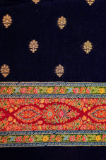 Banarasi Multi Color Blended Moonga Silk Saree