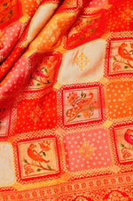 Banarasi Multi Color Blended Moonga Silk Saree
