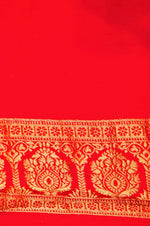 Banarasi Multi Color Blended Moonga Silk Saree