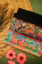 Banarasi Black Blended Moonga Silk Saree