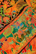 Banarasi Black Blended Moonga Silk Saree