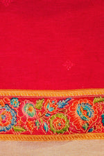 Banarasi Off White Blended Moonga Silk Saree