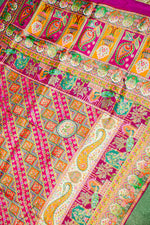Banarasi Rani Pink Blended Moonga Silk Saree