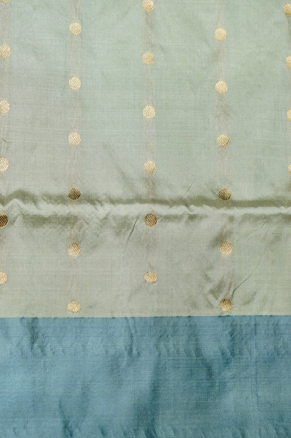 Vantara | Handwoven Light Grey Banarasi Katan Silk Saree