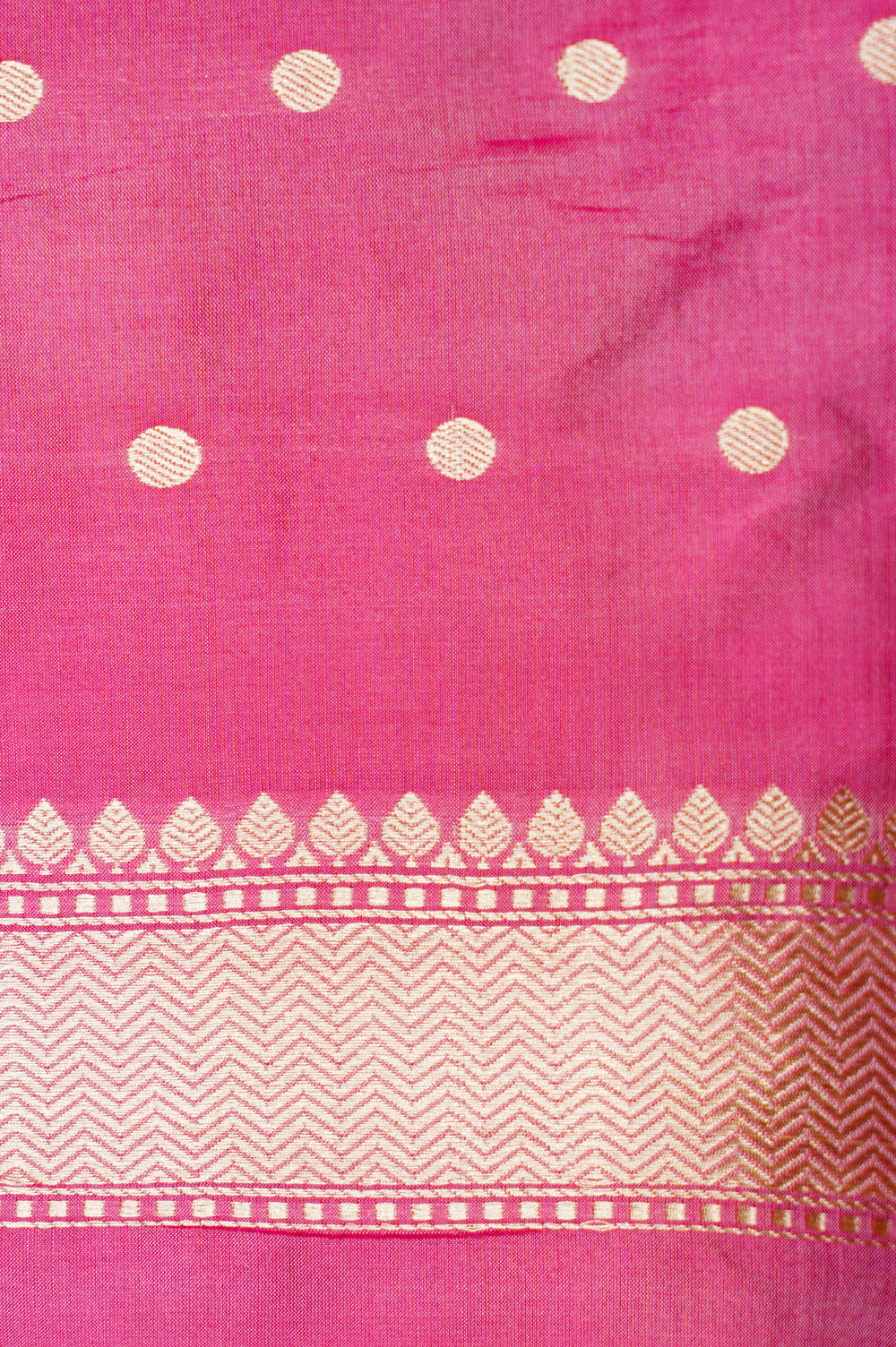 Vantara | Handwoven Pink Banarasi Katan Silk Saree