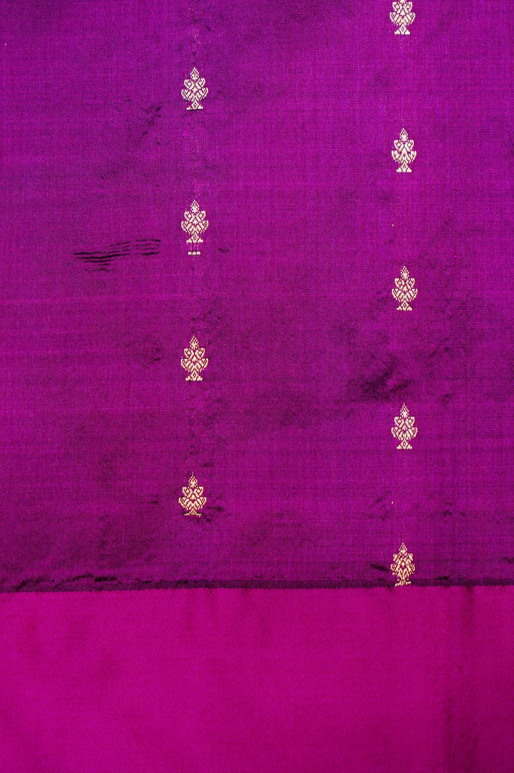 Handwoven Purple Banarasi Katan Silk Saree