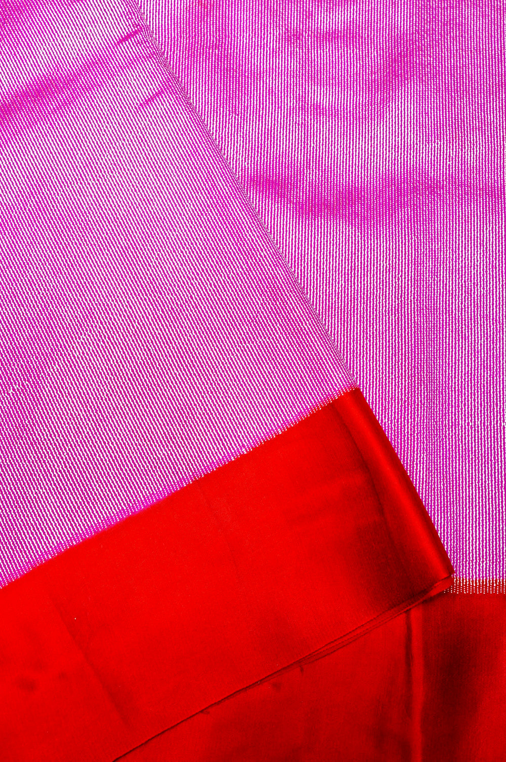 Handwoven Purple Pink Banarasi Moonga Silk Saree