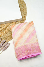 Handwoven Rangkat Banarasi Khaddi Georgette Saree