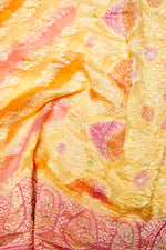 Handwoven Rangkat Banarasi Khaddi Georgette Saree