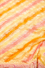 Handwoven Rangkat Banarasi Khaddi Georgette Saree