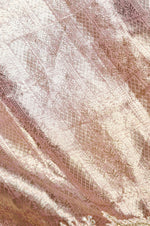 Designer Silver Handwork Tissue Silk Saree