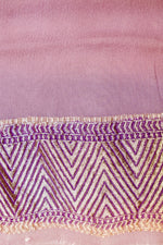 Handwoven Rangkat Banarasi Khaddi Georgette Saree