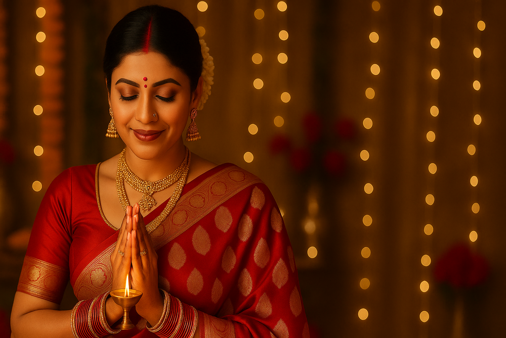 The Modern Sumanagali’s Guide: Why Every Married Woman Deserves a Banarasi Saree This Teej