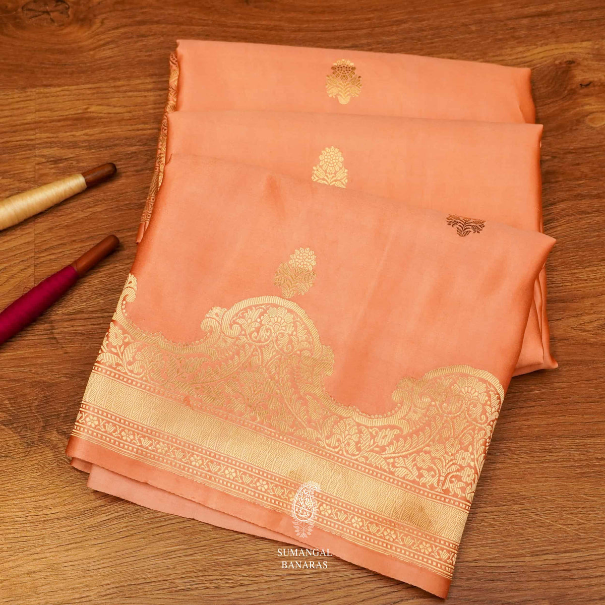 Buy Banarasi Satin Silk Saree Online at Best Price Sumangal Banaras