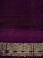 Handwoven Wine Banarasi Brocade Pure Katan Silk Co-ord Set