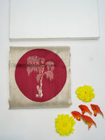 Handwoven Golden Motifs Banarasi Tissue Silk Co-ord Set