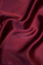 Wine Red Sona Roopa Crepe  Handwoven Banarasi Saree