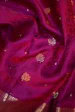 Violet Purple Tanchoi Katan Silk Kanjivaram