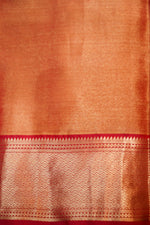 Crimson Red Motif Katan Silk Kanjivaram