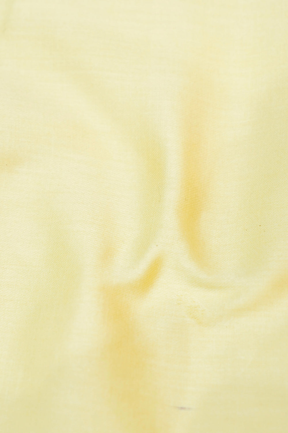 Butter Yellow Resham Embroidery Cotton Handwoven Banarasi Suit