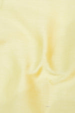 Butter Yellow Resham Embroidery Cotton Handwoven Banarasi Suit