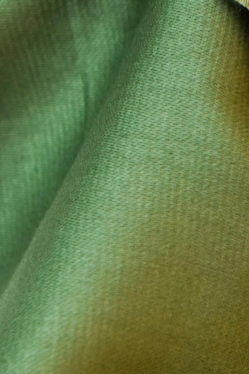 Crocodile Green Moonga Silk Blended Suit