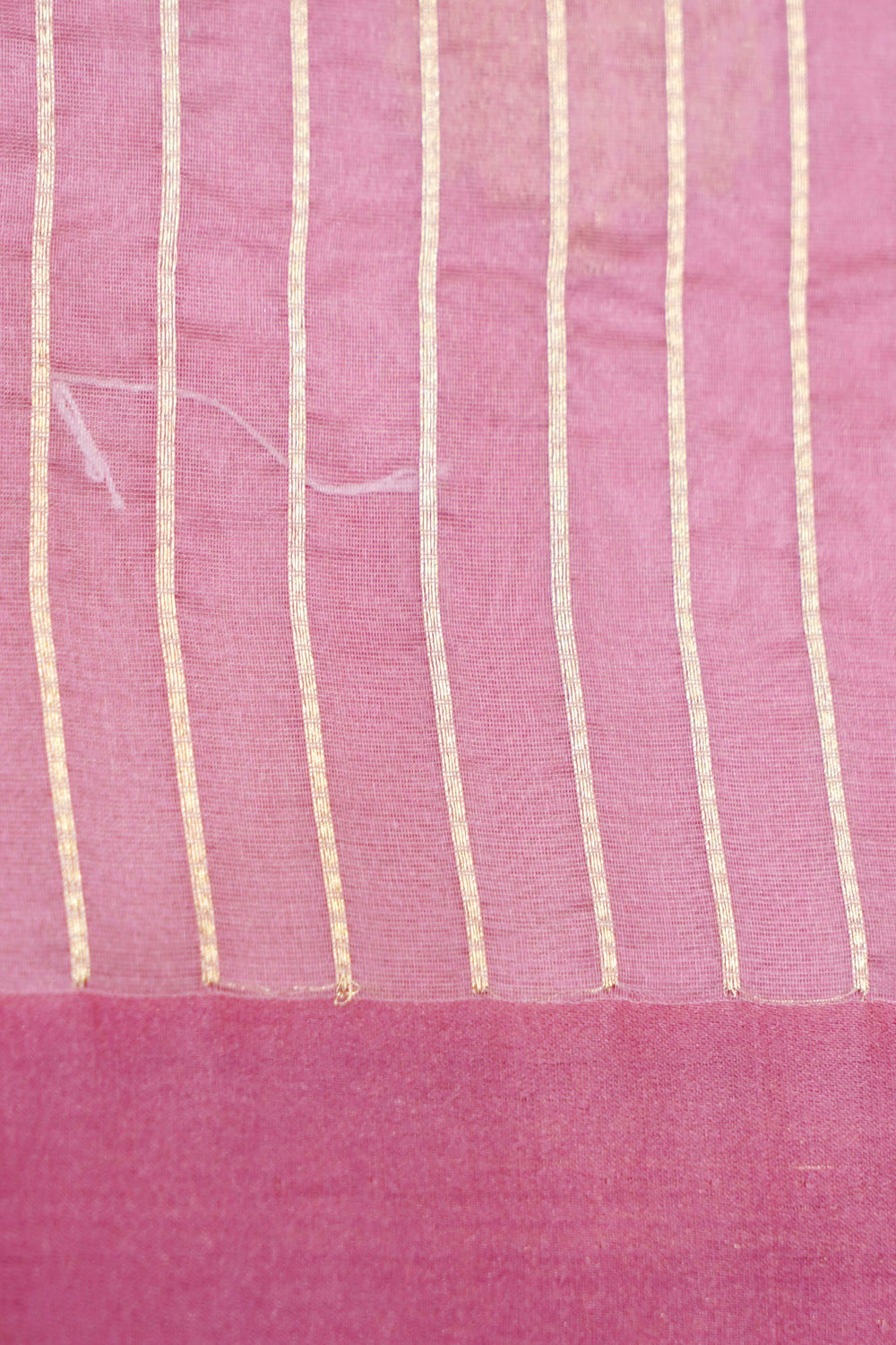 Blush Pink Motif Breezy Organza  Handwoven Banarasi Saree