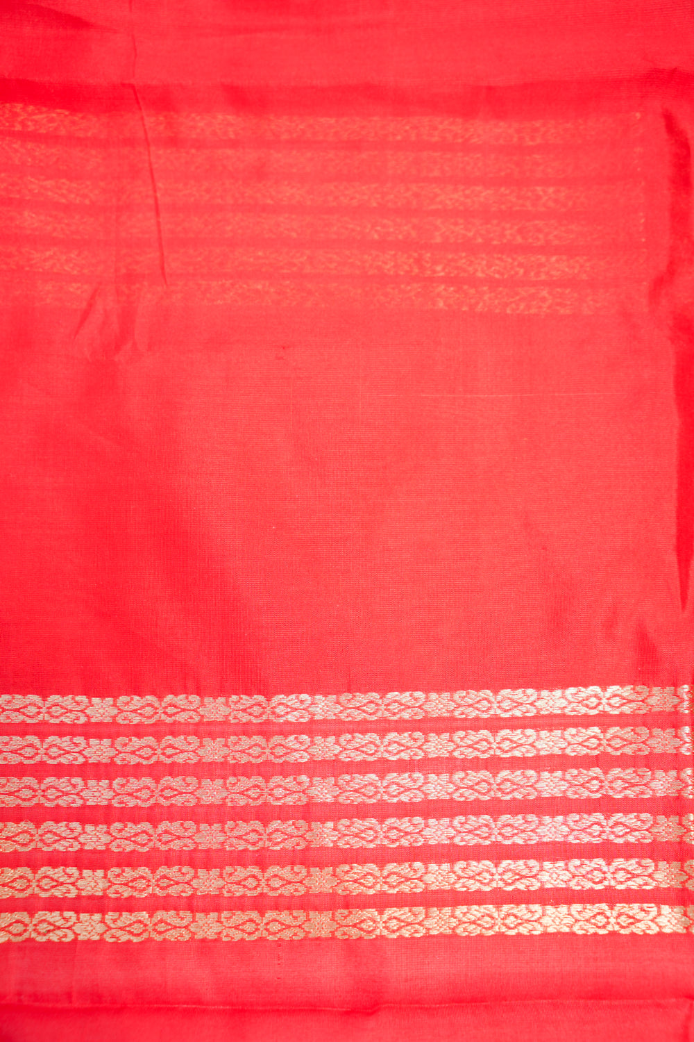 Rose Red Floral  Katan Silk Handwoven Banarasi Suit
