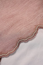 Designer Onion Pink Organza Suit