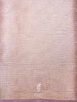Banarasi Lavender Blended Tissue Silk Saree