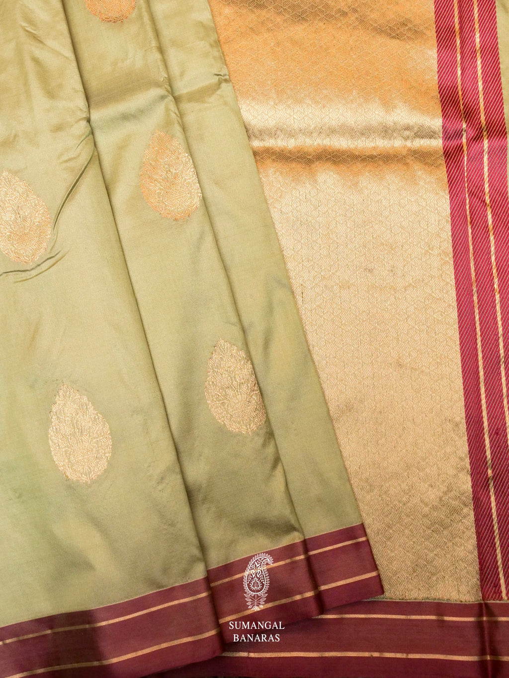 Handwoven Banarasi Katan Silk Saree