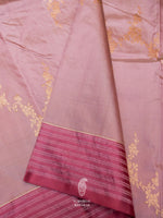 Handwoven Lavender Banarasi Katan Silk Saree