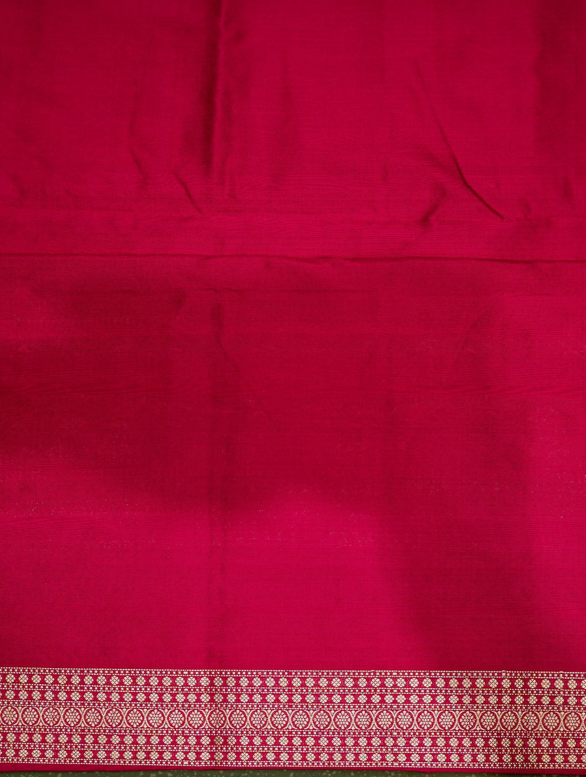 Handwoven Red Banarasi Katan Silk Saree