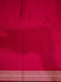 Handwoven Red Banarasi Katan Silk Saree