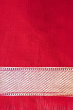 Handwoven Red Banarasi Katan Silk Saree