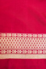 Handwoven Pink Banarasi Katan Silk Saree