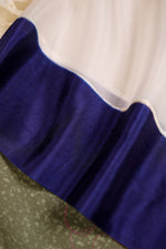 Handwoven Off White Banarasi Kora Silk Saree