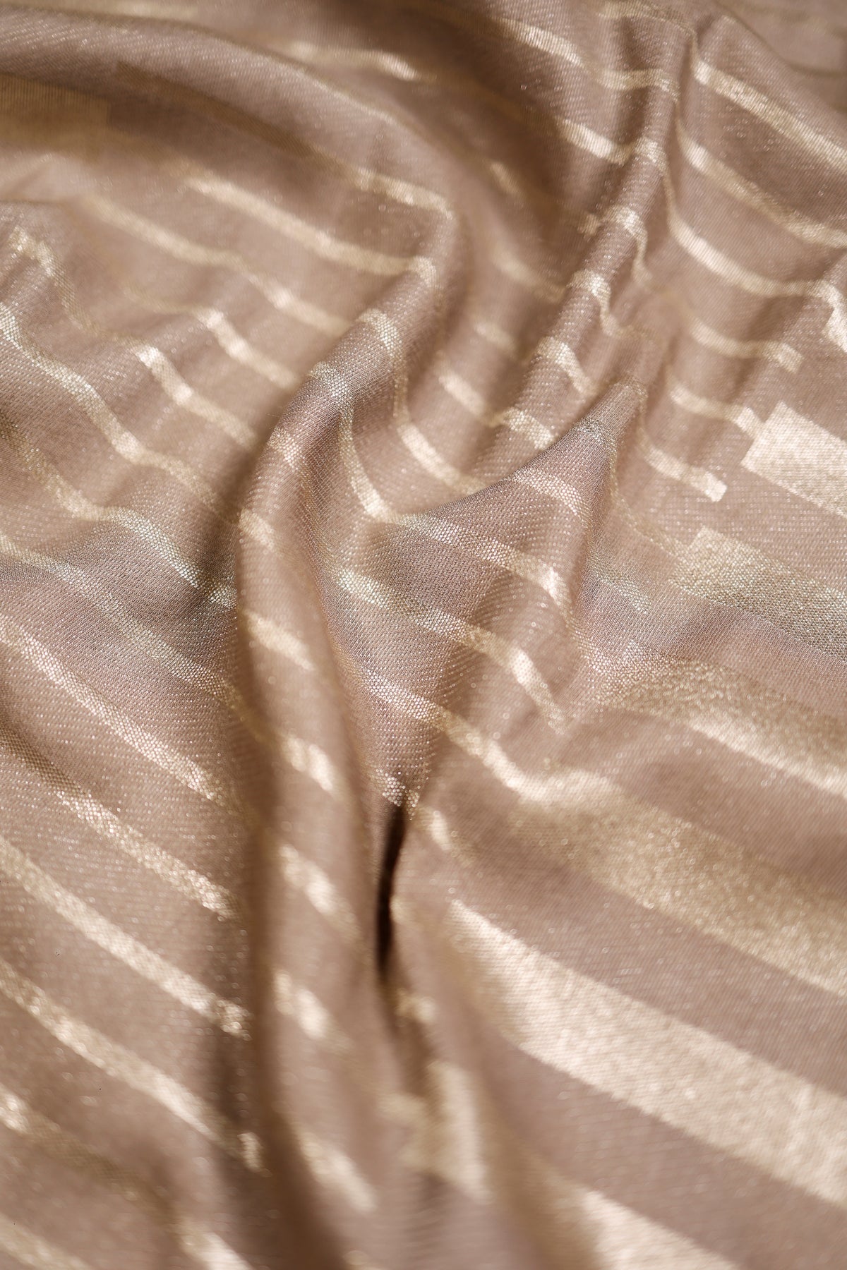 Handwoven Golden Black Banarasi Moonga Silk Saree