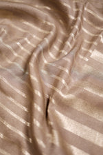 Handwoven Golden Black Banarasi Moonga Silk Saree