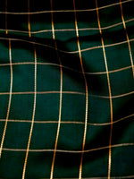 Handwoven Teal Green Banarasi Katan Soft Silk Saree