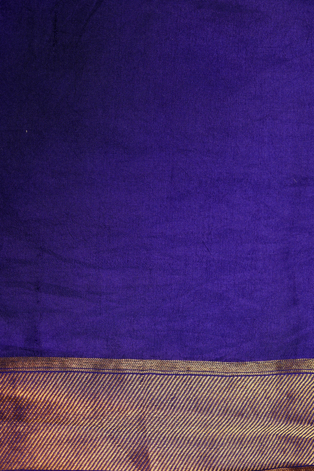 Handwoven Purple Banarasi Katan Silk Saree