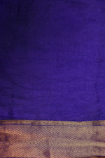 Handwoven Purple Banarasi Katan Silk Saree