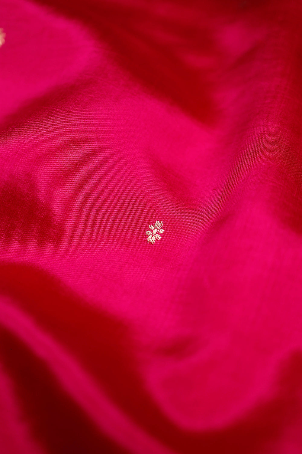 Handwoven Pink Banarasi Katan Soft Silk Saree