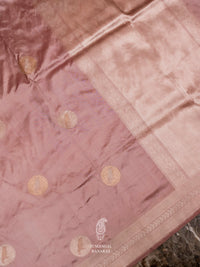 Handwoven Punch Pink Banaras Katan Silk Saree